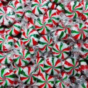 Christmas Lollies: Pinwheel Mints