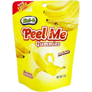 Gummy Lollies: Banana Peel Me Gummies 65g