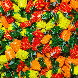 Hard Boiled Candy: Assorted Wrapped Fruits