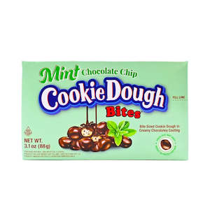 Novelty Lollies: Mint Chocolate Chip Cookie Dough Bites 88g