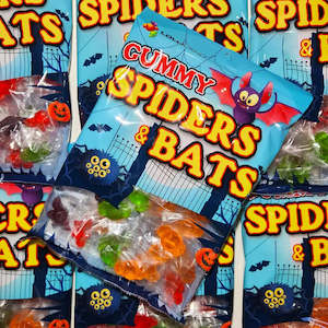 Gummy Lollies: Spiders & Bats 250g