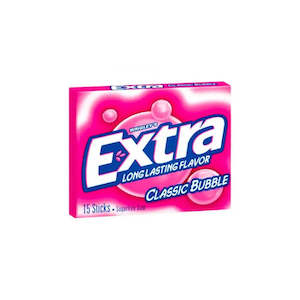 Chewing Gum Lollies: Extra Classic Bubblegum 15s
