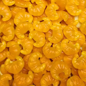 Orange Lollies: Gummy Croissants