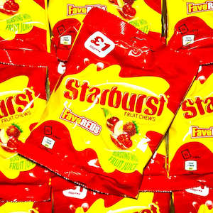 Starbursts Fave Reds 127g
