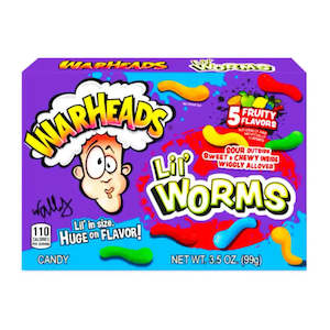 Warheads: Warheads Lil Worms 99g