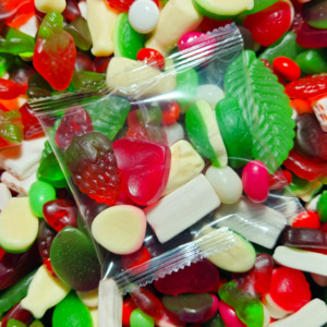Promotional Lollies: Red/Green/White Christmas Mix Promotional Lollies