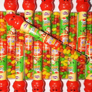 Santa Christmas Jelly Bean Tube 80g