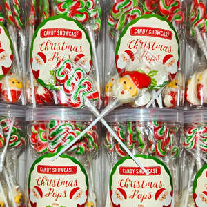 Christmas Tree & Santa Pops 24pc