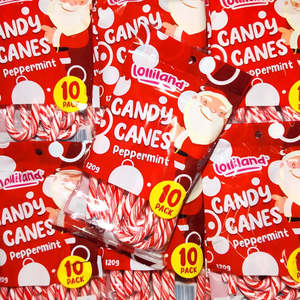 Candy Canes Peppermint 10pk 120g