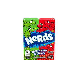 Sale: BBD: 10/2025 - Nerds Watermelon & Cherry 46.7g