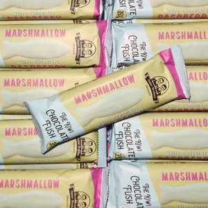Chocolates: White Chocolate Raspberry Fushes 35g