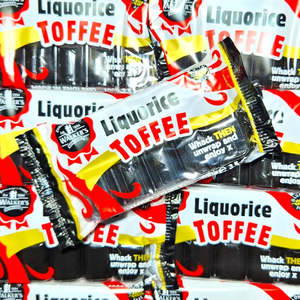 Lollies: Walker's Liquorice Toffee 100g