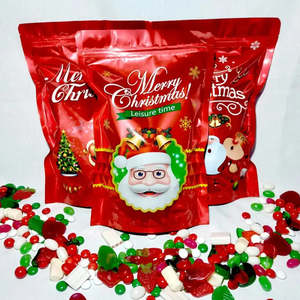 Christmas Lollies: 1kg Xmas Themed Candy Bags