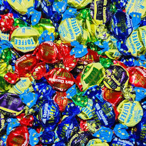 Christmas Lollies: Walker's Assorted Toffees & Eclairs