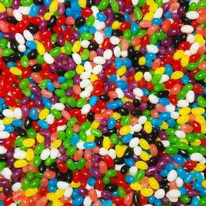 Halal Lollies: Mini Mixed Jelly Beans (1kg Bag)