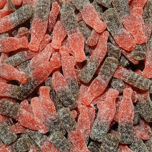 Dragon: Dragon Sour Raspberry Cola Bottles Red 2kg
