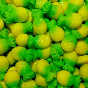 Gummy Lollies: Gummy Pineapples 1kg