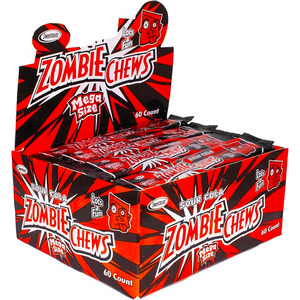 Zombie Chews Sour Cola 28g - 72pcs