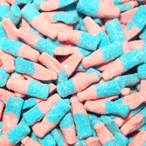 Sour Bubblegum Bottles 2kg