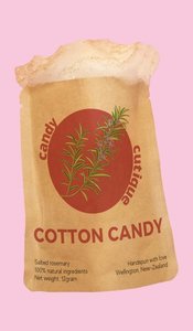 Salted Rosemary Candy Floss