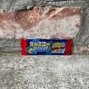 Singles: Razz Blue Sour Bubble Gum