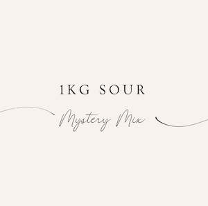 Sale: 1KG SOUR MYSTERY MIX + 1 EGG