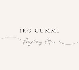 Sale: 1KG GUMMI MYSTERY MIX + 1 EGG