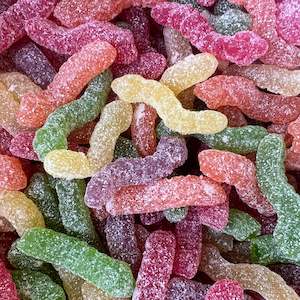 International: Sour Fruity Worms (Brazil)