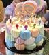 Party Puffs Candy Floss Cake - Candy Floss Cakes & Glitter Drink Bombs