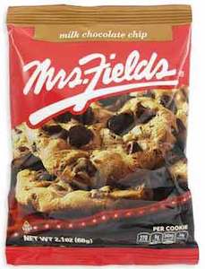 Best Selling: MRS FIELDS COOKIE, MILK CHOCOLATE CHIP