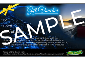Bioluminescence Tour Gift Voucher - Canoe & Kayak