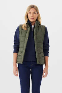 Vests Jackets: R.M.Williams Wilpena Vest Green Marle