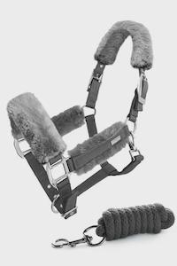 Equestrian Stockholm Silver Cloud Halter