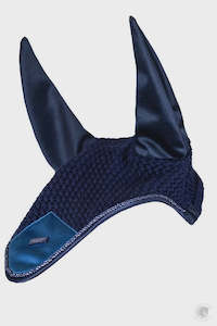 Ear Nets: Equestrian Stockholm Blue Meadow Ears