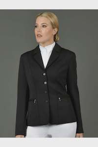 Riding Jackets: DUBLIN BLACK ARIEL TAILORED COMPETITION JACKET LADIES
