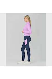Breeches 1: Dublin Everyday Riding Tights Naval Academy/Candy Floss