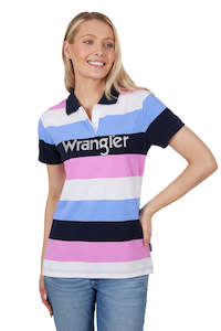 Polos Shirts T Shirts: Wrangler Women's Martha SS Polo
