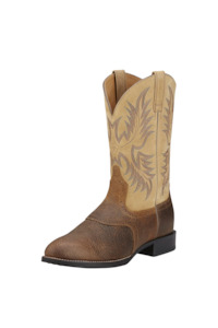 Ariat Mns Stockman Tumbled Brown/Beige