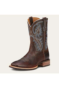 Ariat Quickdraw Brown Oiled Rowdy Men's Western Boots