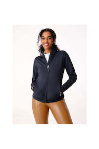 P S Of Sweden: PS Of Sweden Mae Zip Mid Layer Navy