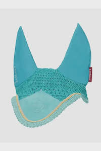 Ear Nets: LeMieux Mini Classic Fly Hood Lagoon