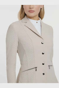 Riding Jackets: LeMieux Jessica Mesh Show Jacket Stone