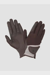 LeMieux Pro Mesh Glove Brown/Almond