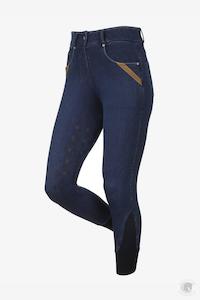 Breeches: LeMieux Denim Breech Navy