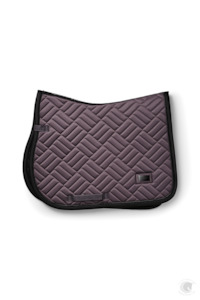 Equestrian Stockholm Jump Saddle Pad Modern Dark Violet