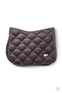 Equestrian Stockholm Jump Saddle Pad Dark Violet