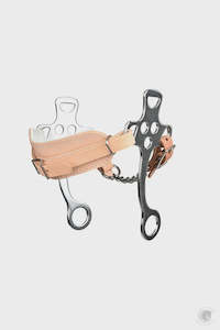 Korsteel Fleece Nose Hackamore Bit 5"