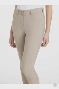 LeMieux Isabelle Knee Grip Breeches Almond
