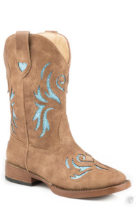 Roper Glitter Breeze Kids Western Boots