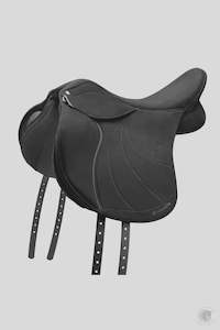 Saddle Sale On Now: Sale WINTECLITE WIDE ALL PURPOSE D'LUX SADDLE HART BLACK